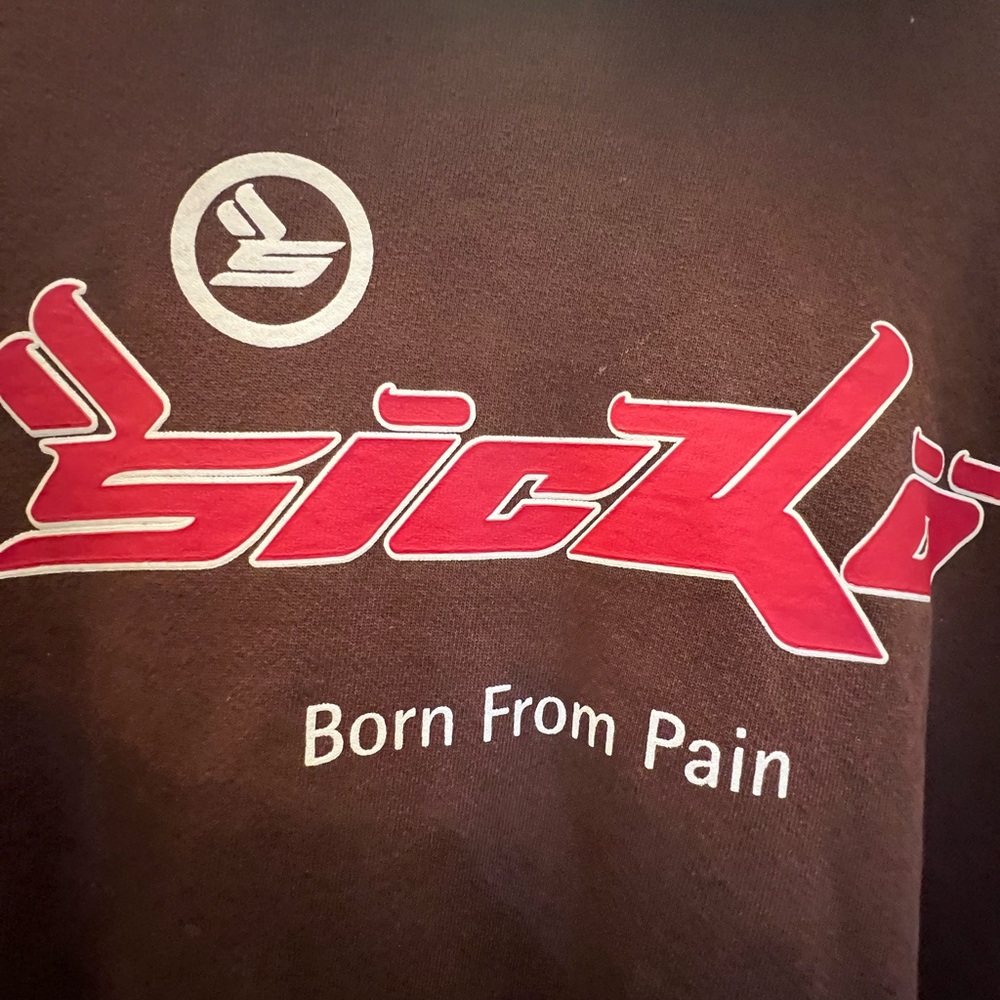 Sicko Hoodie. Brown color way